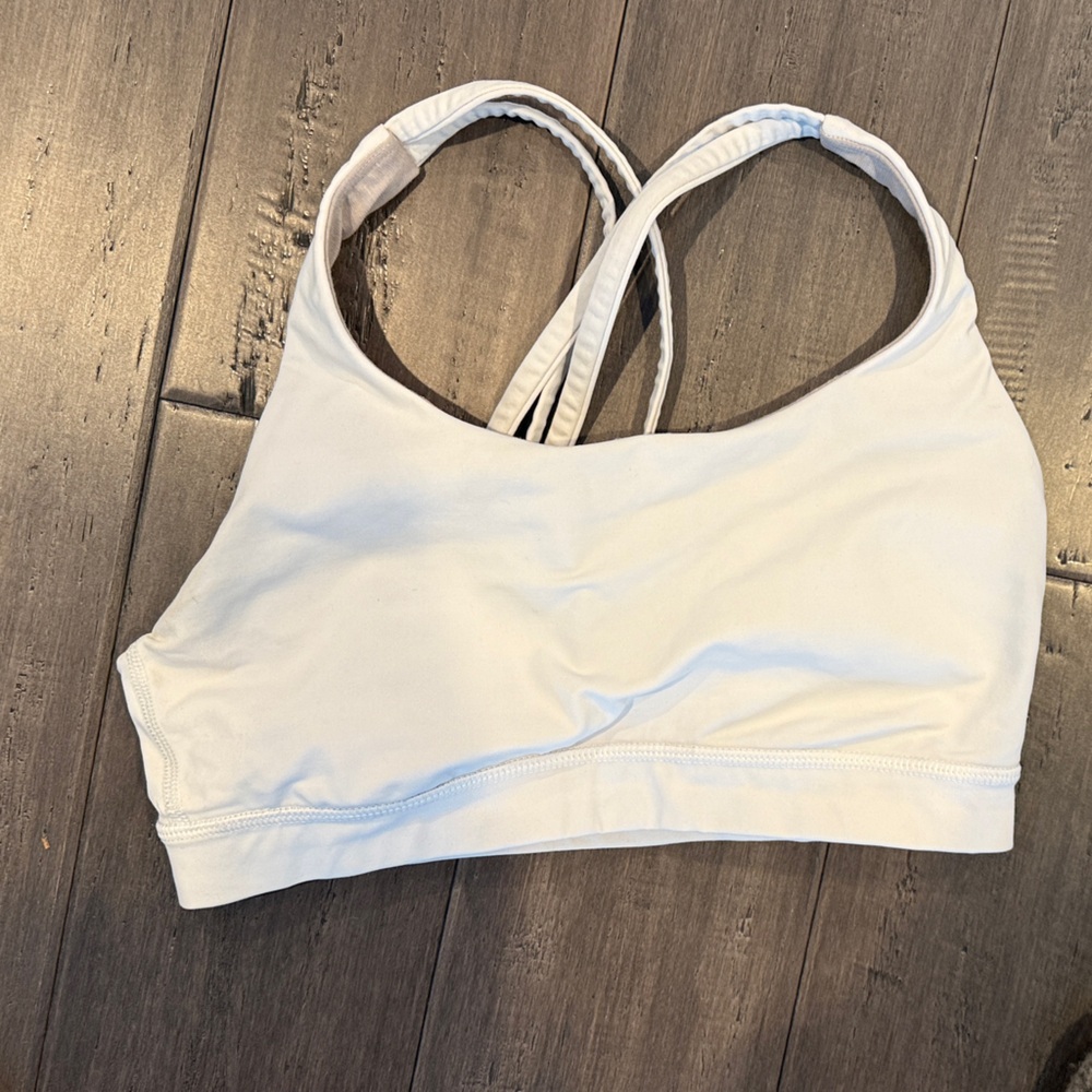 lululemon athletica White Sports Bra